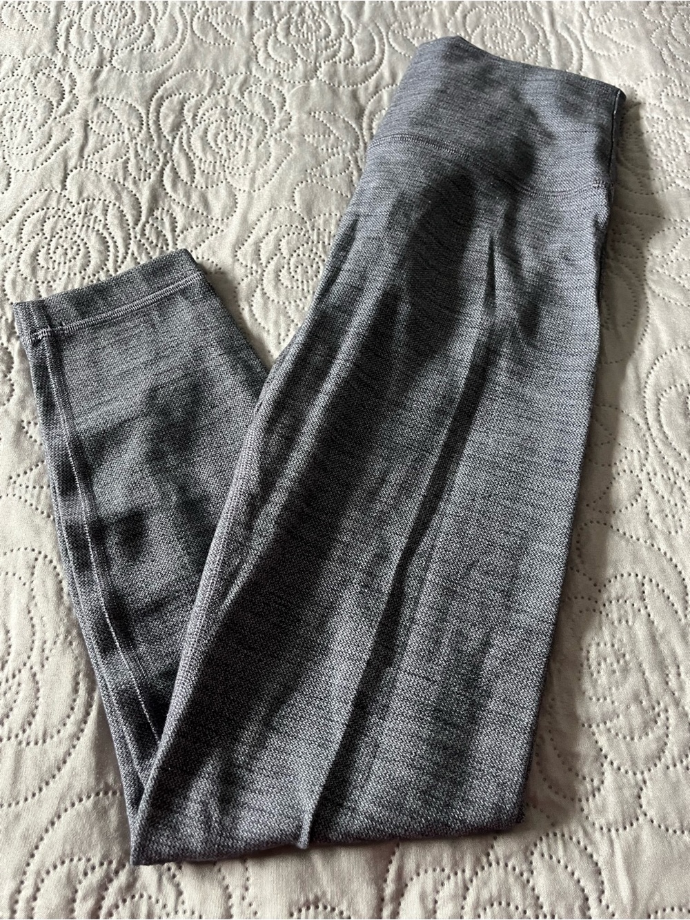 lululemon athletica Gray Heather High-Rise Leggings